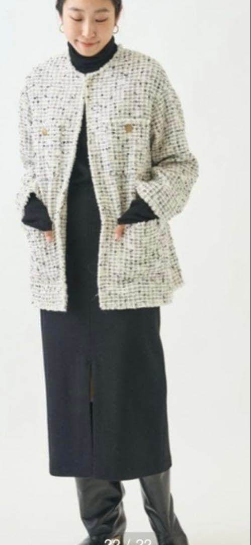 journal standard L'essage GIOLICA ツイードジャ