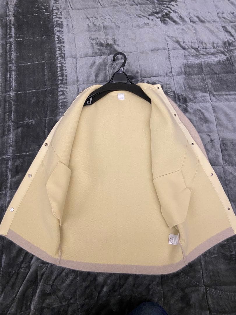 elendeek ウール混紡 ベージュ カーディガン サイズ01