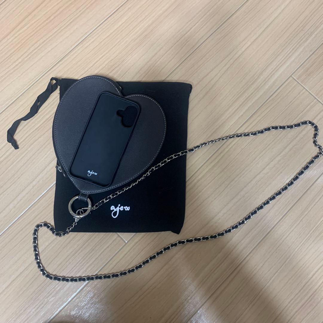 ajew iPhone16 ケース dress heart ドレスハート