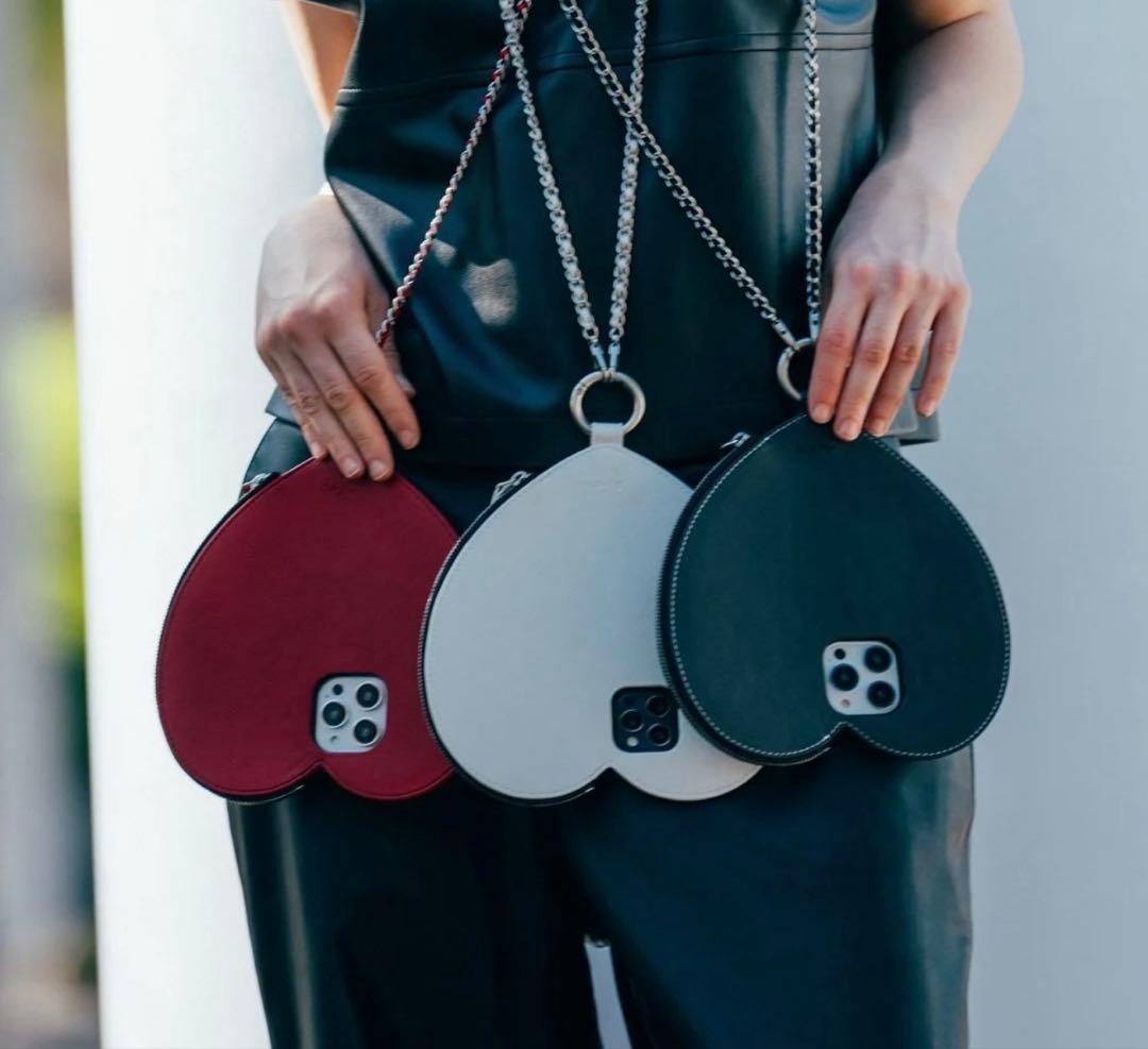 ajew iPhone16 ケース dress heart ドレスハート