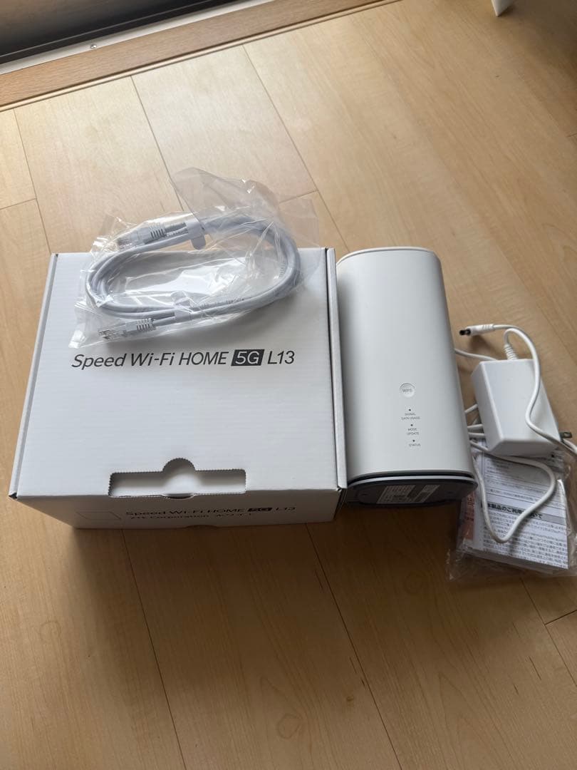 【ほぼ新品】Speed Wi-Fi 5G L13 2025年8月製造