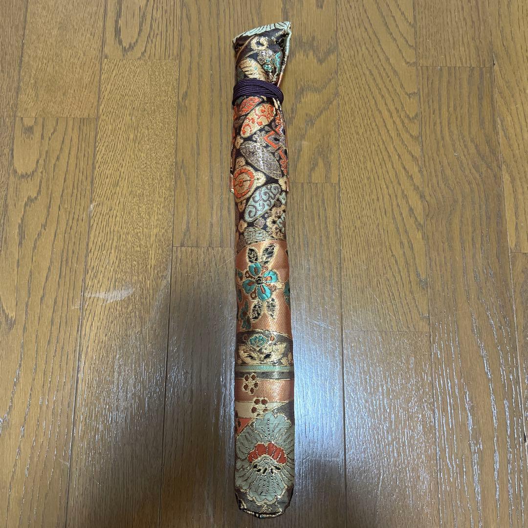 龍笛 本管 籐巻 煤竹 ※専用笛袋付