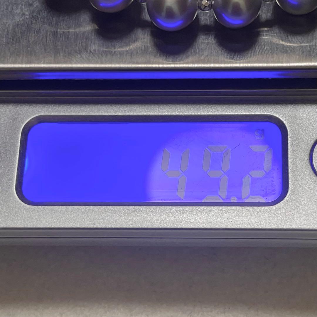 【超大珠✨本真珠】 デザインネックレス 6.5-12.0 パール グラデーション