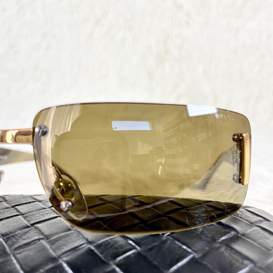 極美品　BVLGARI　サングラス　626　ブラウンレンズ　べっ甲柄テンプル