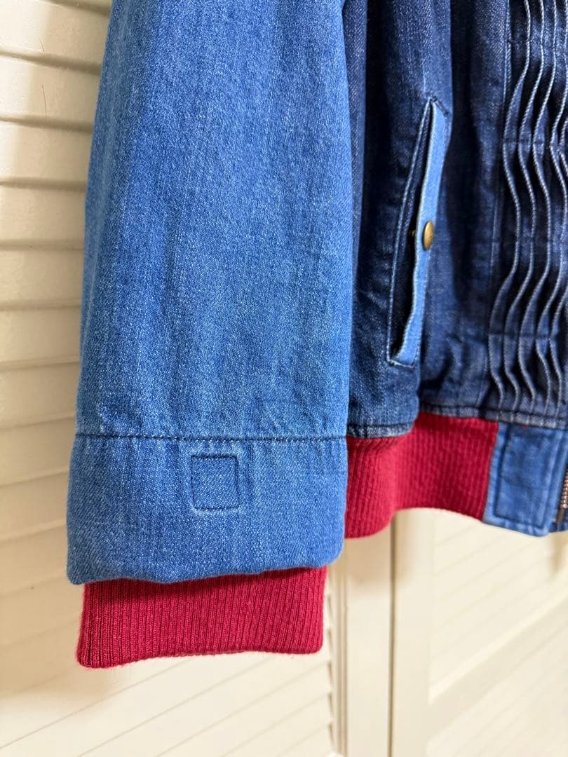 ☆かなり値下げ☆【希少・美品】厚手 秋冬 PINK HOUSE デニム ブルゾン