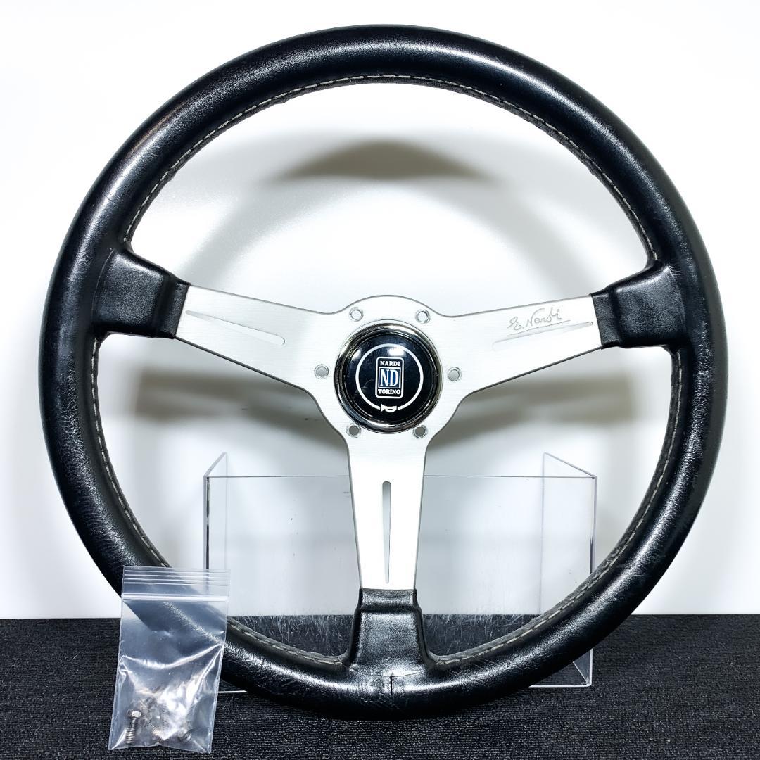 ナルディ クラシック ブラックレザー ステアリング 36パイ FET正規品