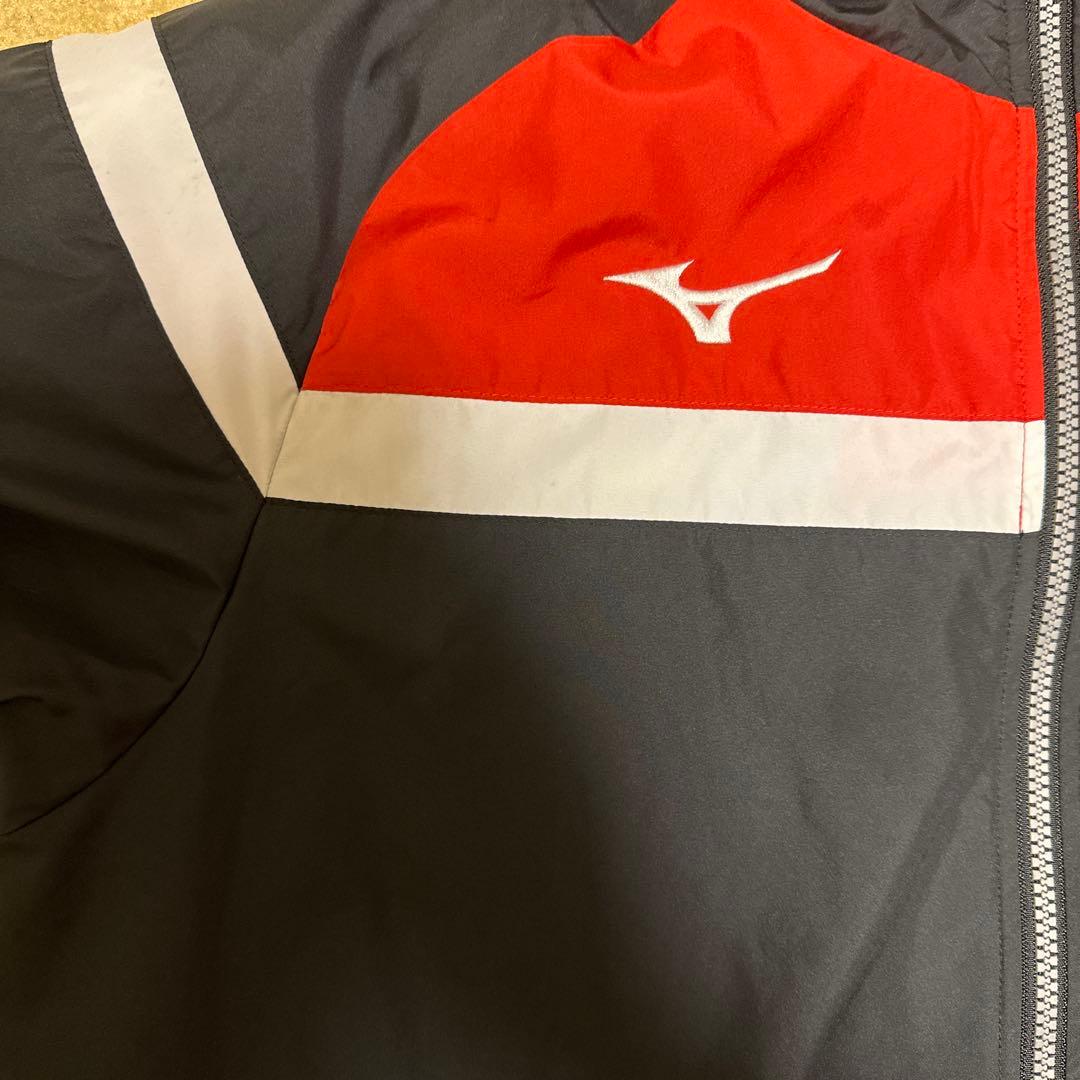 東山バスケットボールMizuno バスケットボールジャケット 黒/赤