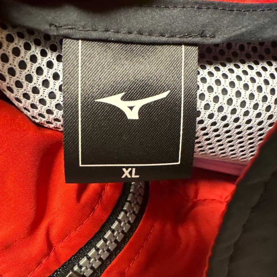 東山バスケットボールMizuno バスケットボールジャケット 黒/赤