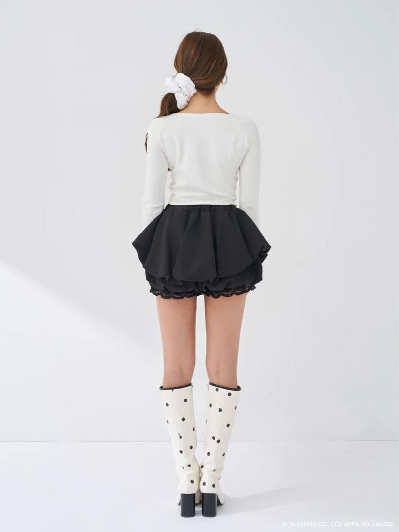 新品タグ付 ダーリッチ Hello DarichコンパクトロングTシャツ ピンク