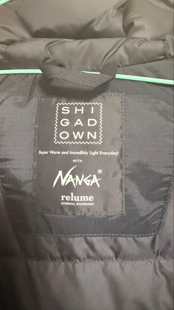 NANGAナンガ×JOURNAL STANDARD relumeダウンジャケット
