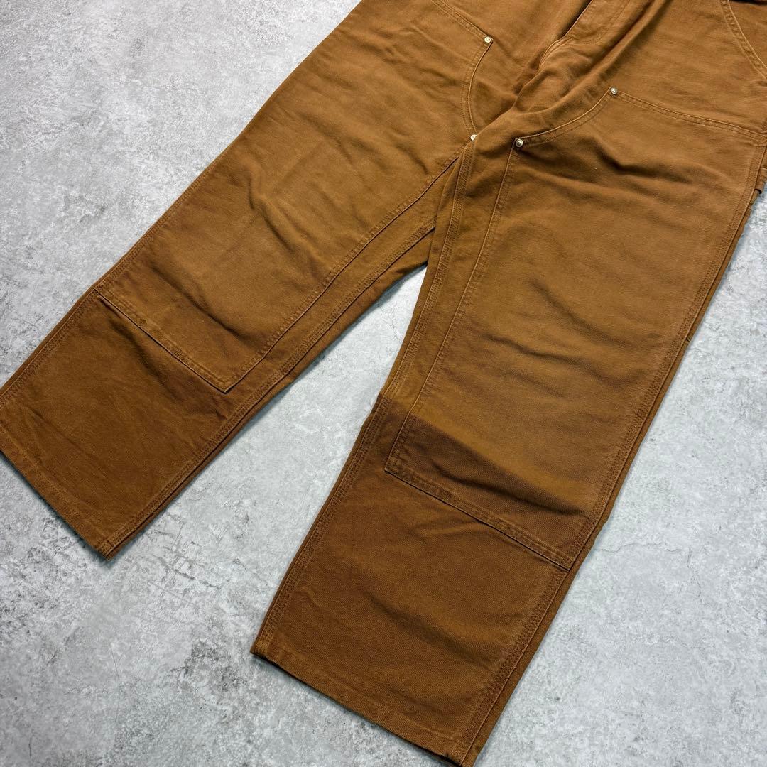 人気■carhartt カーハート【32】ダブルニー ペインター パンツ ダック
