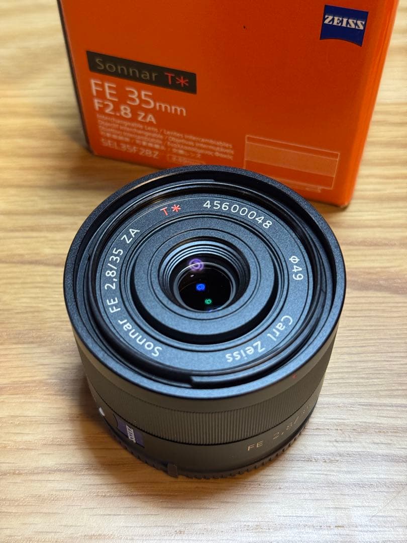 ソニー SEL35F28Z FE 35mm F2.8 ZA 単焦点レンズ