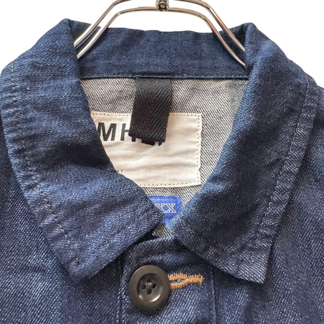 マーガレットハウエル☆MHL.×キャントン デニムジャケット インディゴ 36