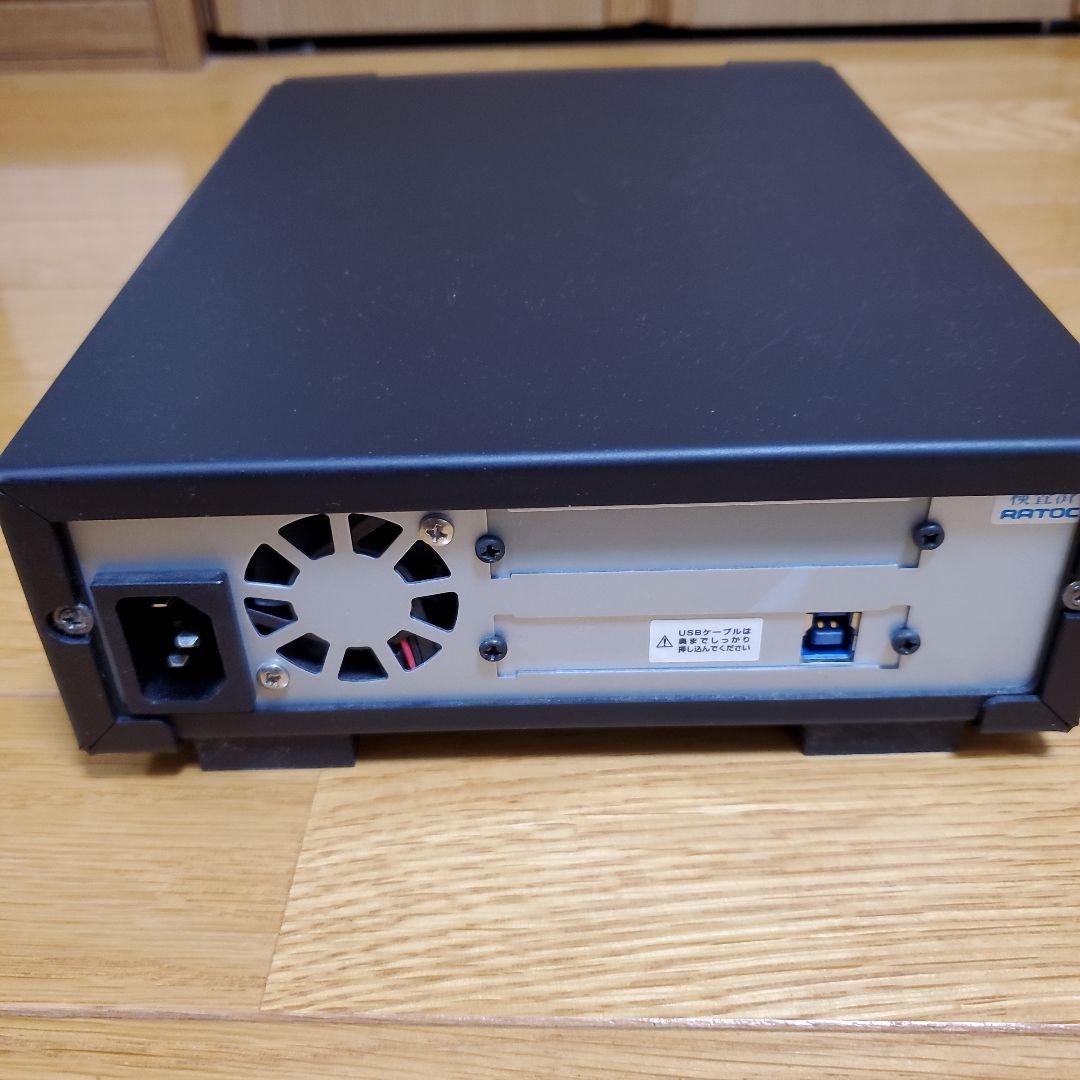 ラトックシステム　制振強化対策ドライブケースBRドライブ　CDリッピング