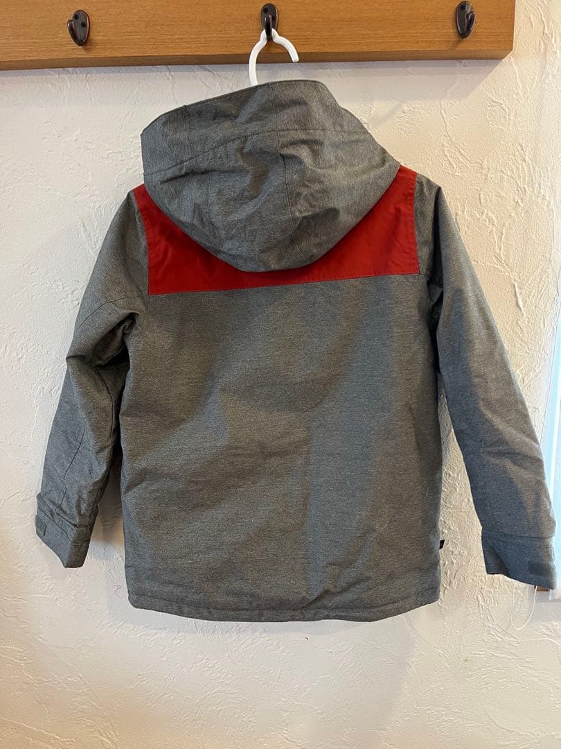 BURTON スノーボードウェア Mサイズ グレー/レッド