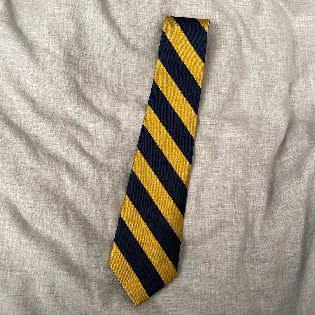 ポロラルフローレン 紺ブレザー 金ボタン 160 ネクタイ付き【MOA】