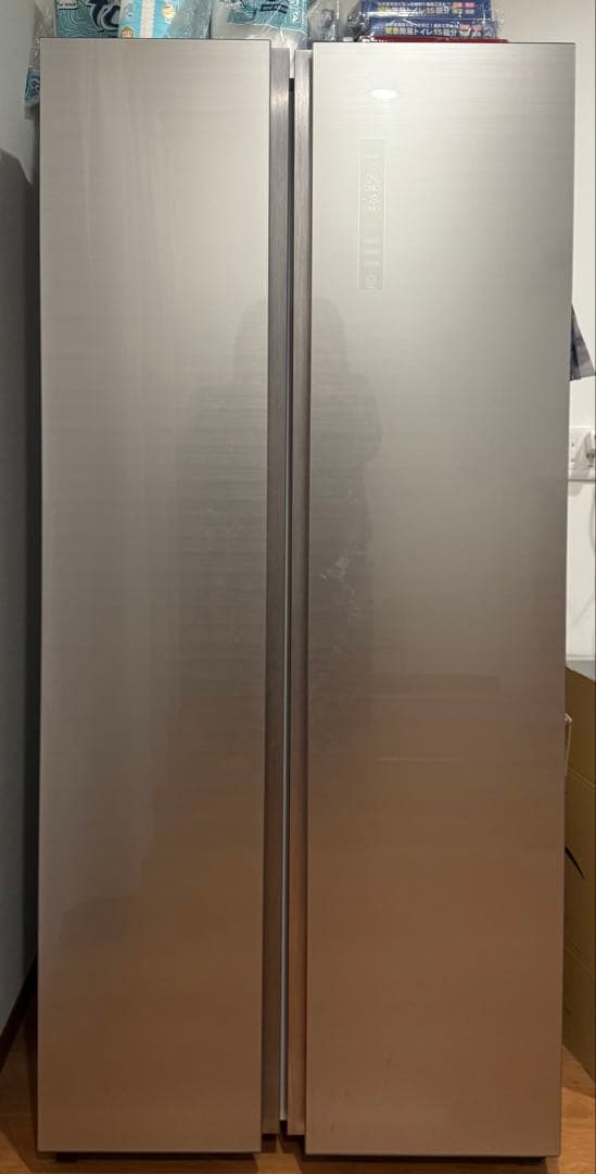 AQUA 観音開き冷蔵庫 449L 【aqr-sbs45j(s)】