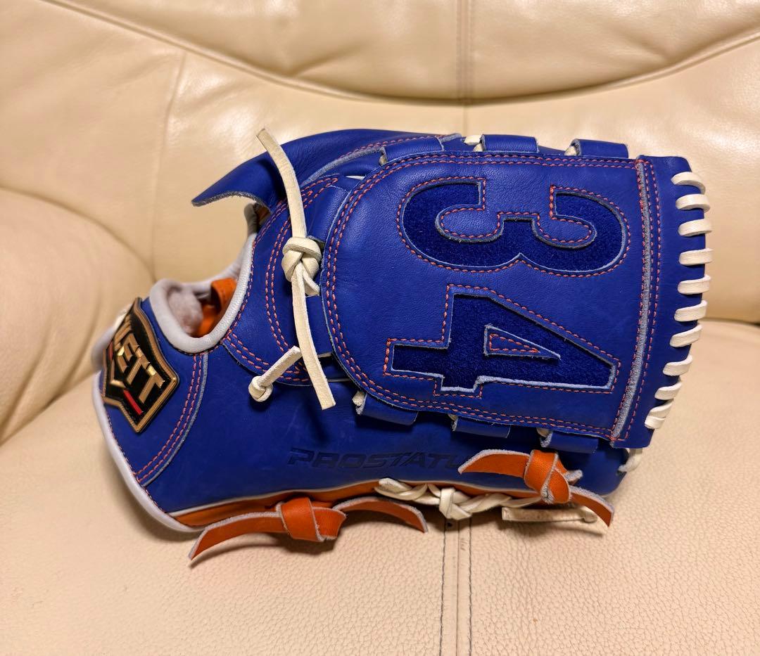 ゼット　プロステイタス軟式オーダー　千賀モデル　源田　型付け済み　投手用