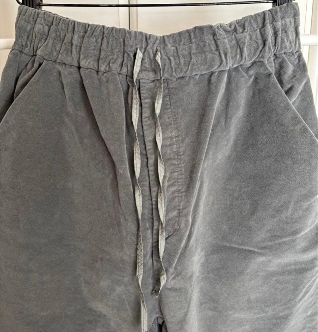 パンツ ALBUM DI FAMIGLIA VELVET W&S TROUSERS