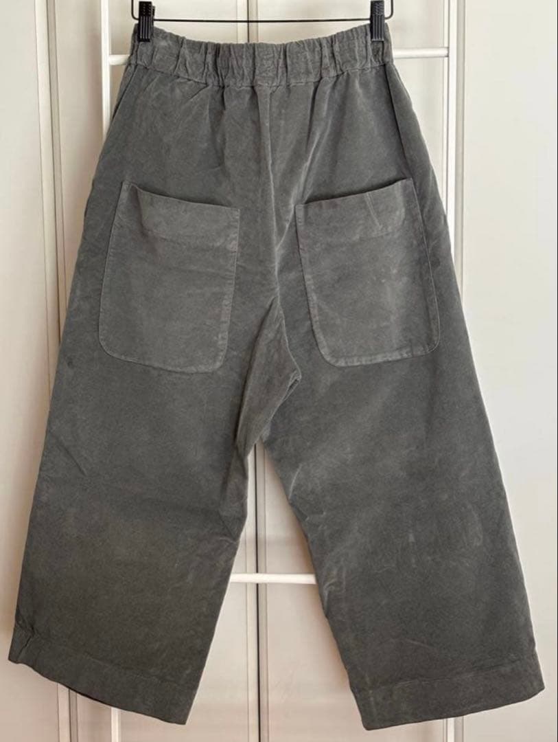 パンツ ALBUM DI FAMIGLIA VELVET W&S TROUSERS