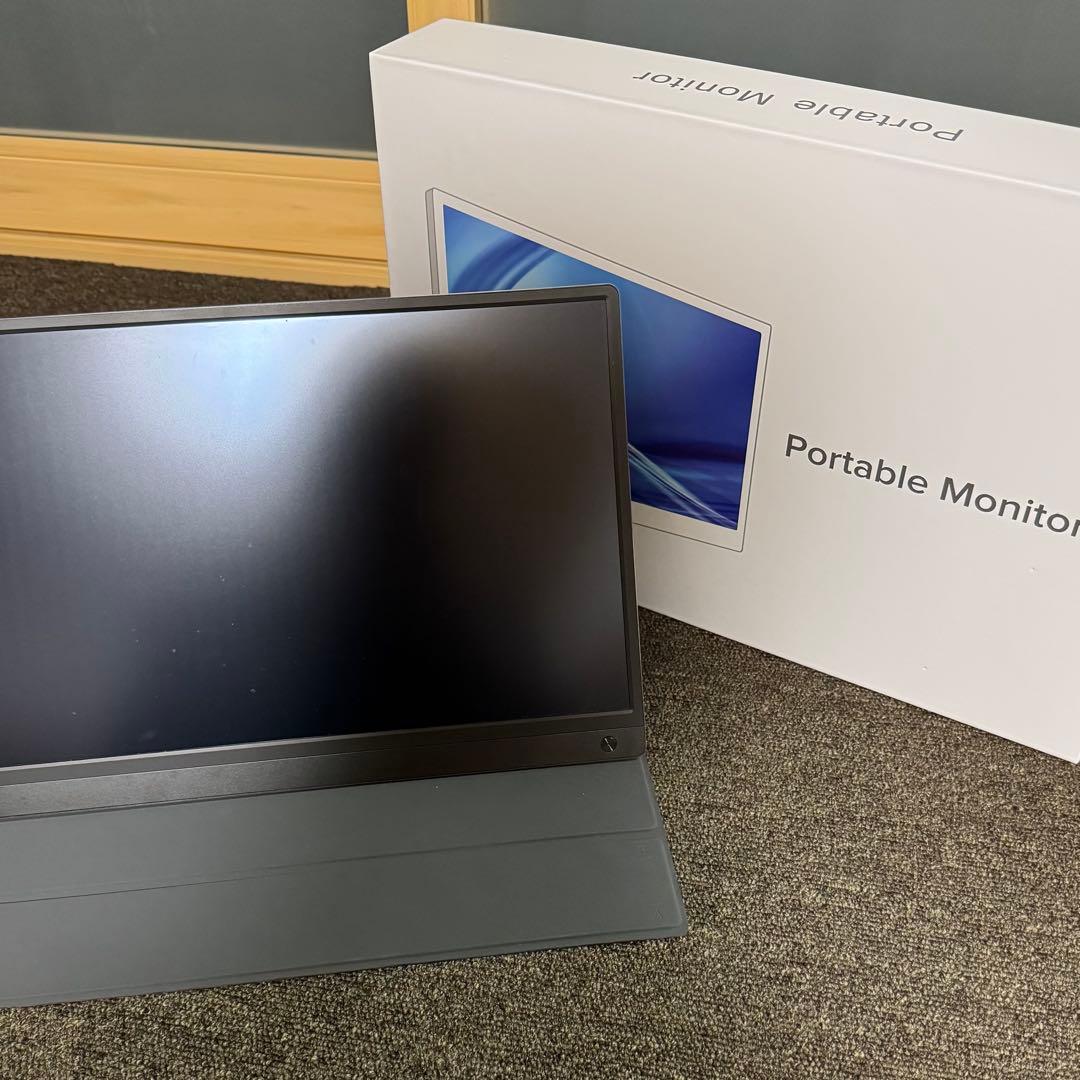 ポータブルモニター 15.6インチ ブラック