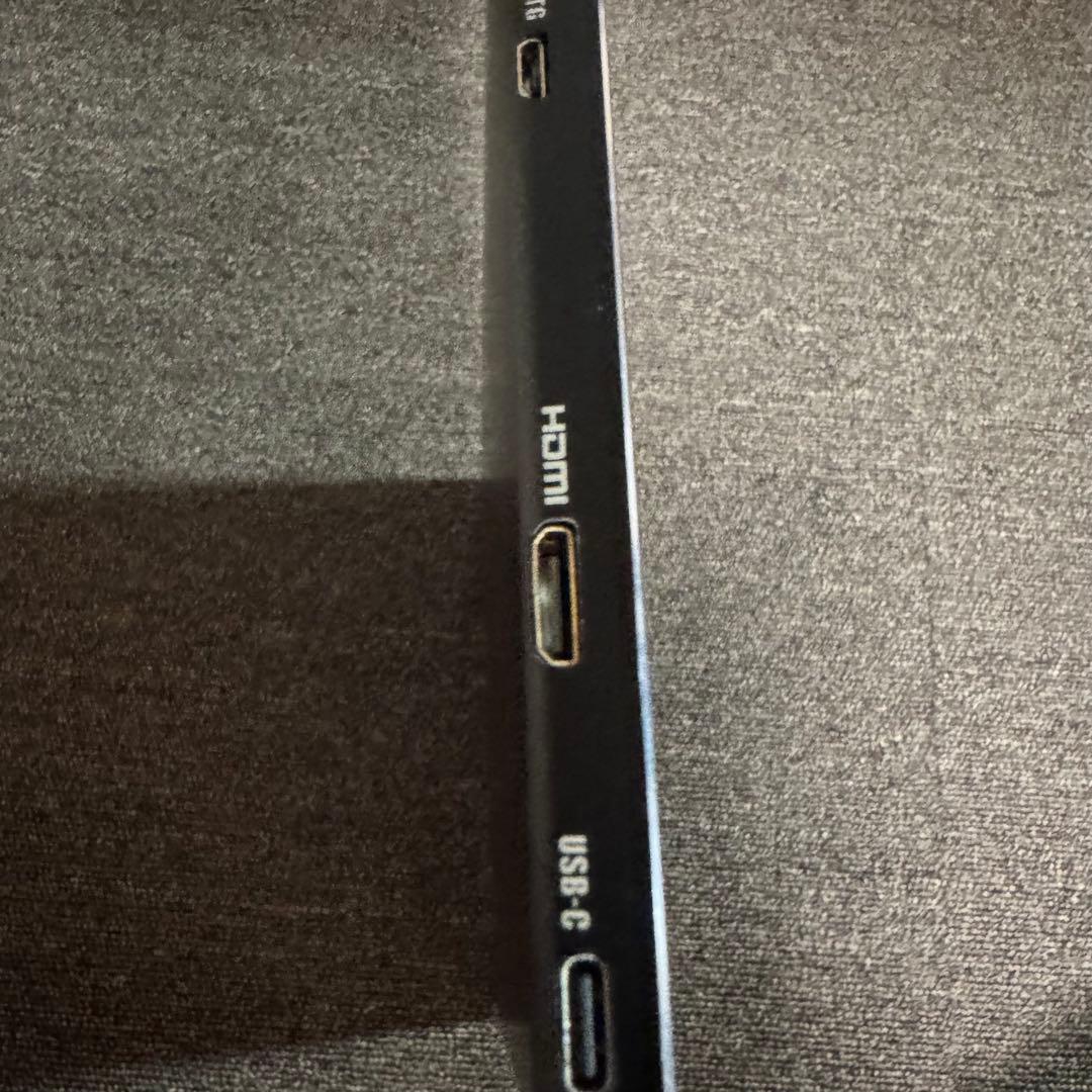 ポータブルモニター 15.6インチ ブラック