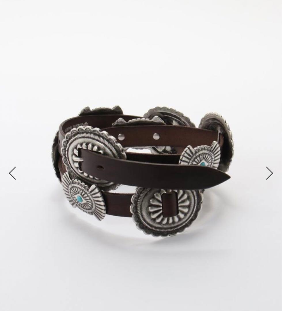 【PUNTOVITA/プントヴィータ】　CONCHO レザーベルト