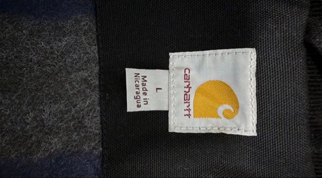 G*B様 Carhartt ブラック カバーオール L