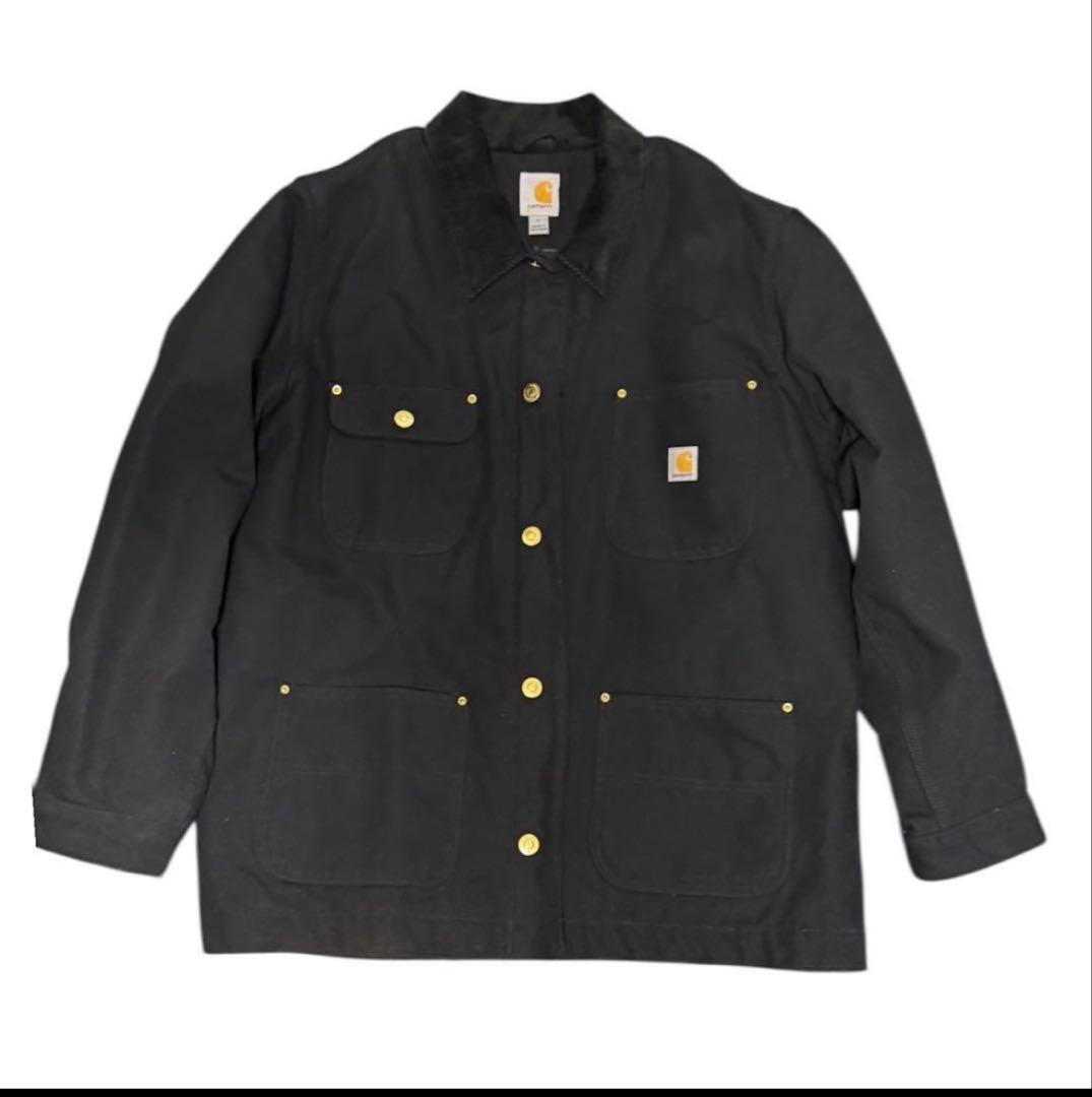 G*B様 Carhartt ブラック カバーオール L