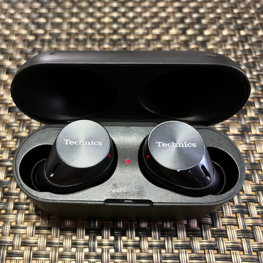 Technics ワイヤレスヘッドホン ブラック 充電ケース付き