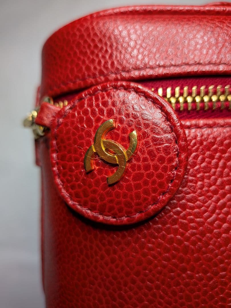 う*ん様 シャネル　ヴィンテージ横長バニティバッグ