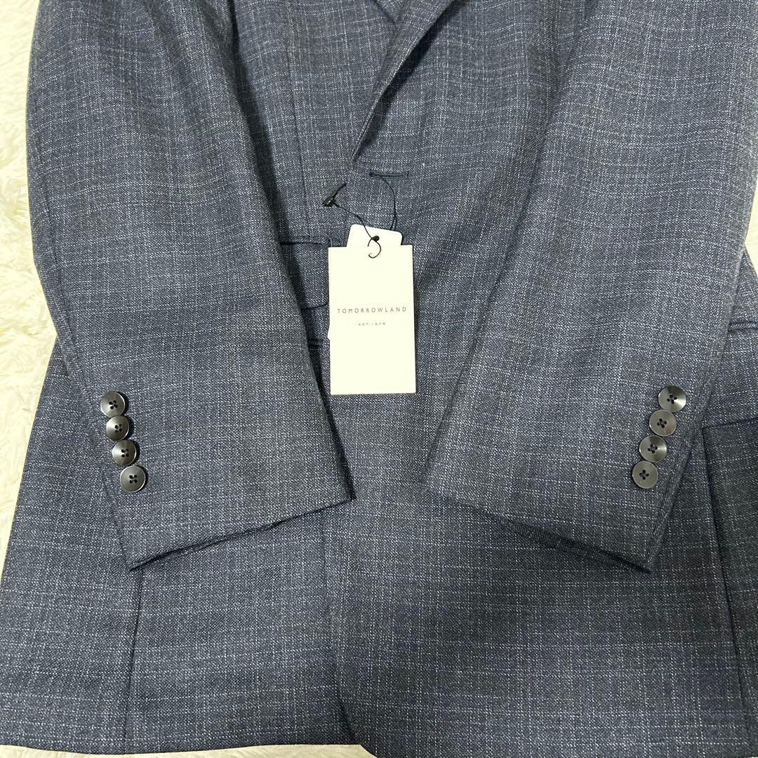 定価6万!新品タグ付き【トゥモローランド】テーラードジャケット LL 近年モデル