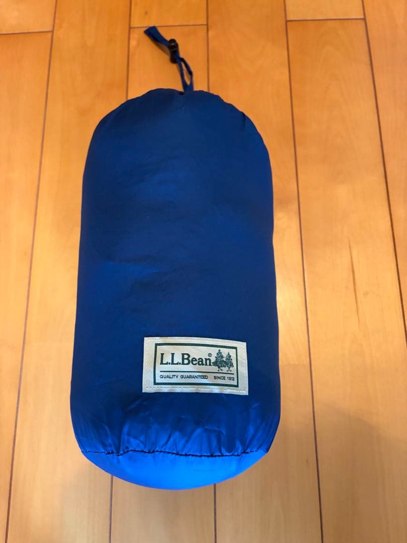 L.L.Bean ダウンベスト 青ブルー