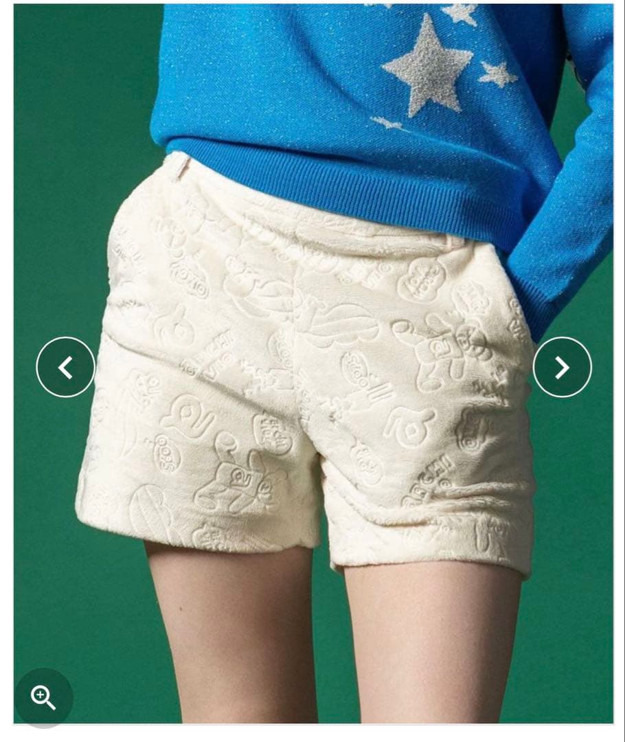 [新品未使用タグ付き] アルチビオ ショートパンツ　裏地付き　テディベア