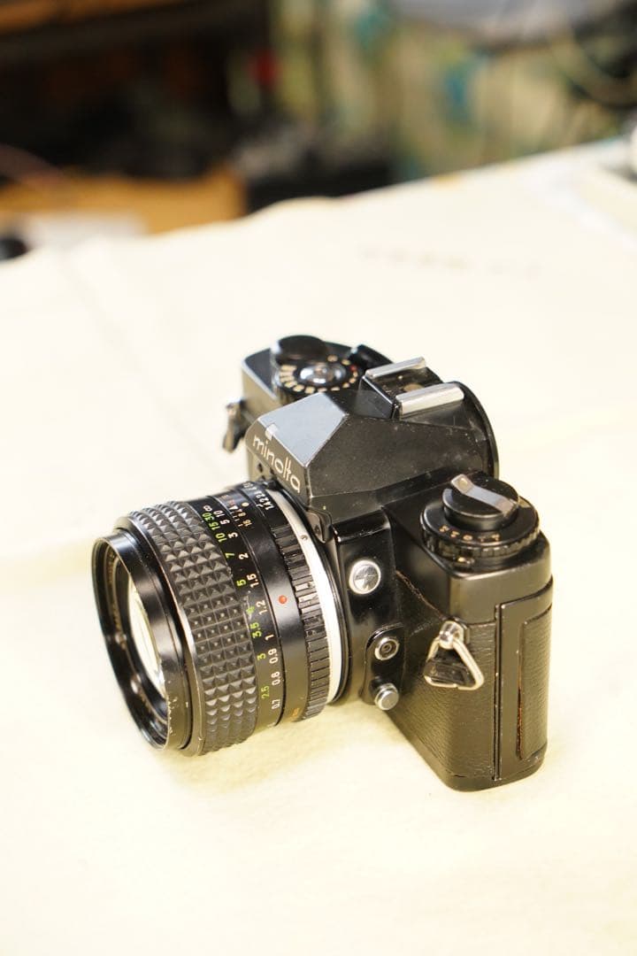 MINOLTA XD ブラック 、タイマー不良 他は完動品