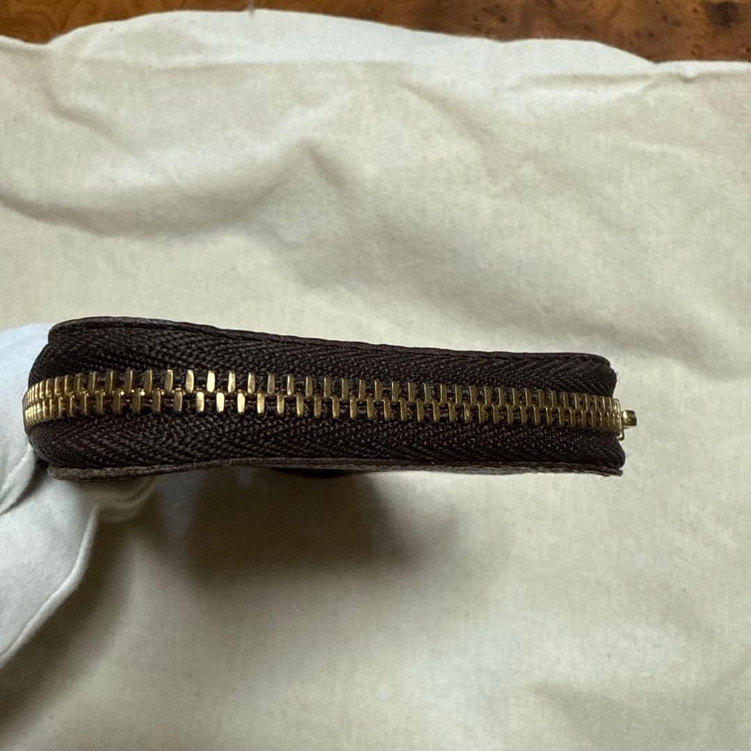 Louis Vuitton レザー 6連キーケース ブラウン