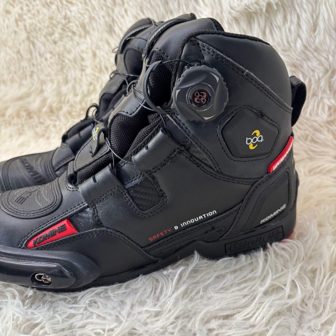 ✨未使用　コミネ　ライディングブーツ　バイクブーツ　BOA ボア　ブラック