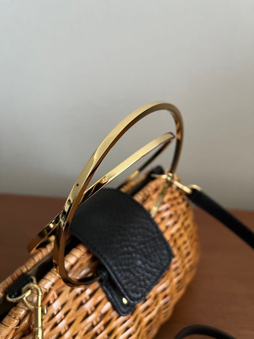 VIOLADORO 籐 かごバッグ
