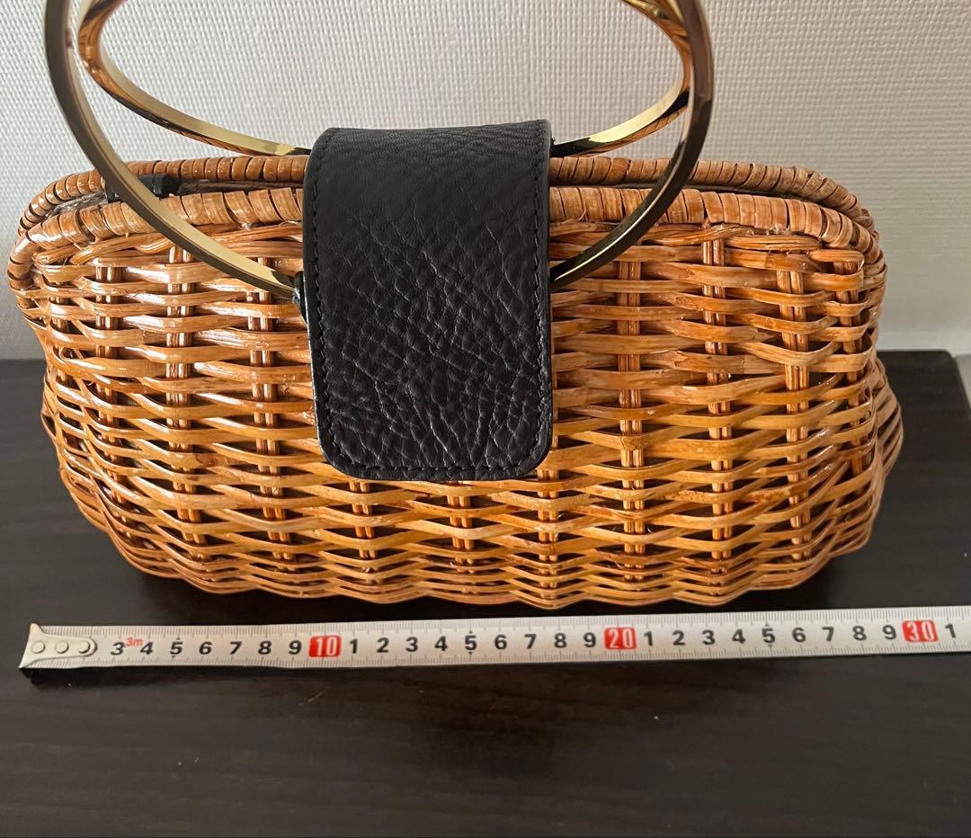 VIOLADORO 籐 かごバッグ
