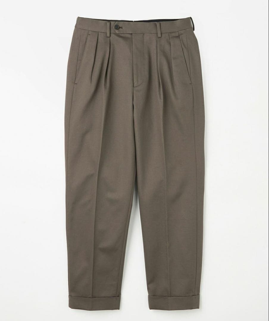 BRITISH MADE【オフィサーパンツ ポーツマス】カーキグレー Lサイズ