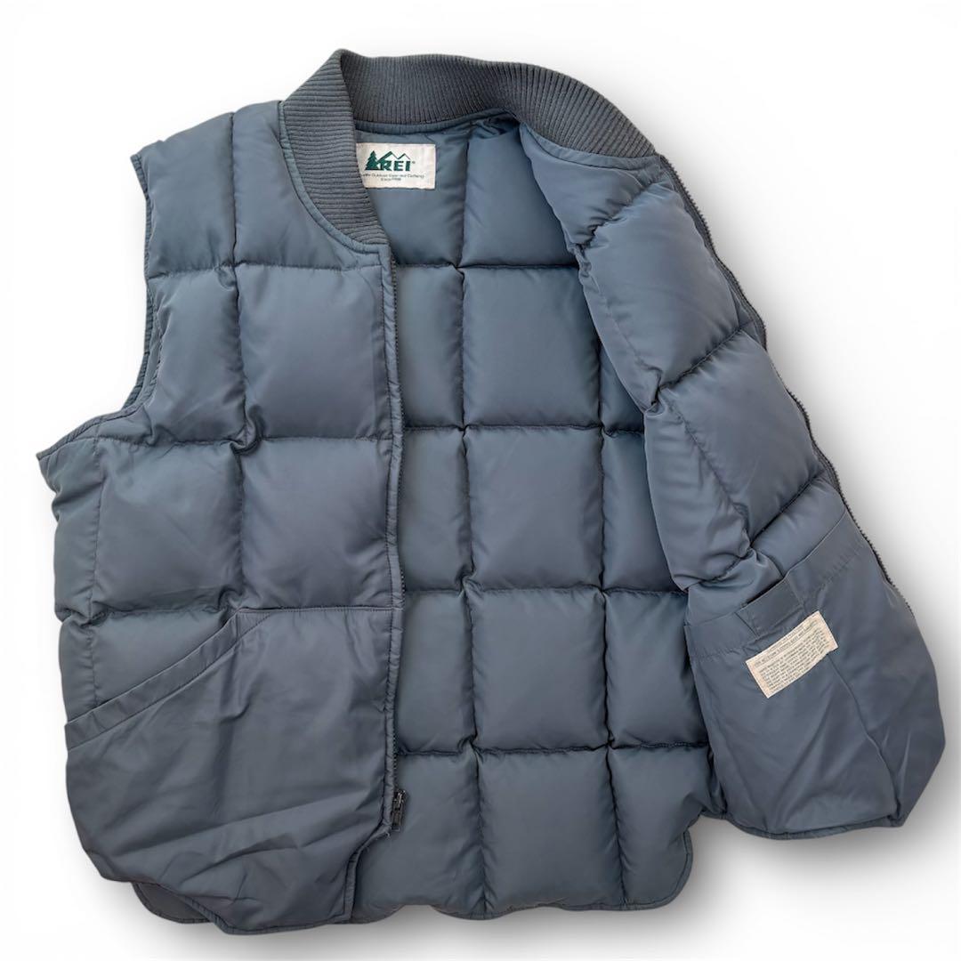 Vintage ビンテージ 80s REI アールイーアイ グースダウンベスト
