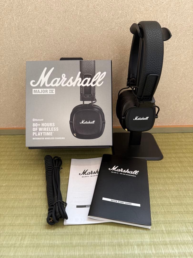 Marshall Major IV ワイヤレスヘッドフォン【美品】