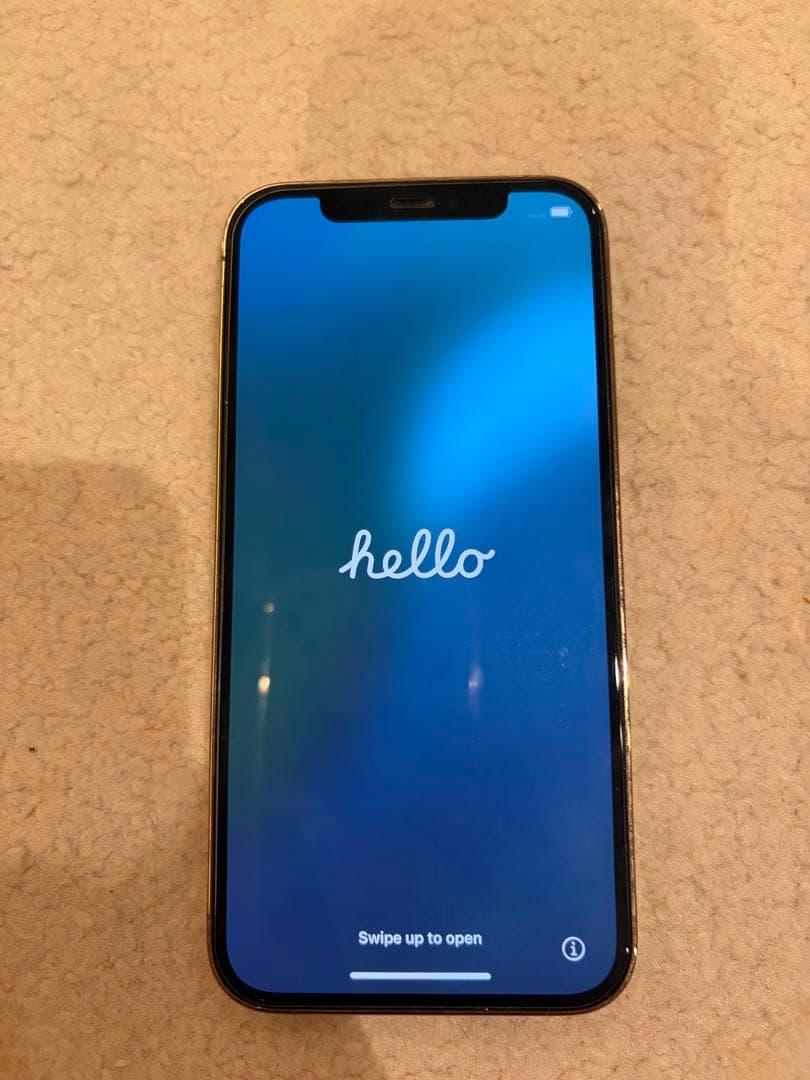 iPhone 12Pro 128GB本体 typeC-lightningコード付