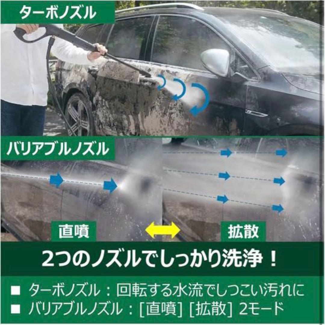 【週末限定価格】HiKOKI(ハイコーキ)高圧洗浄機FAW105(SC)付属品多