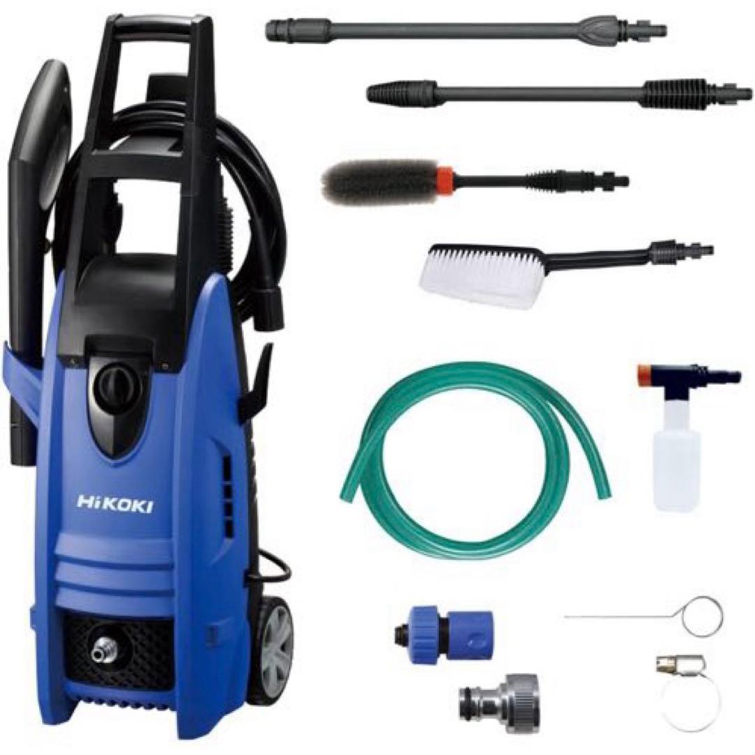 【週末限定価格】HiKOKI(ハイコーキ)高圧洗浄機FAW105(SC)付属品多