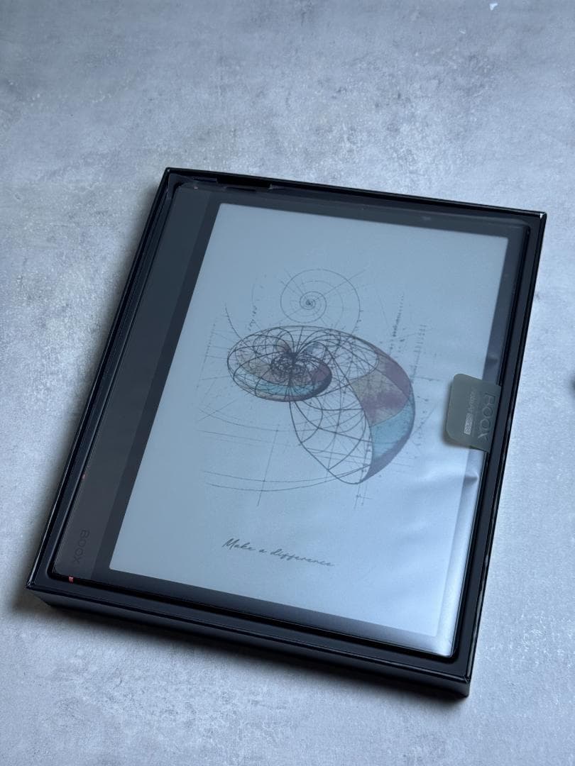 【美品】BOOX Note Air4 C 専用カバーセット カラー電子ペーパー