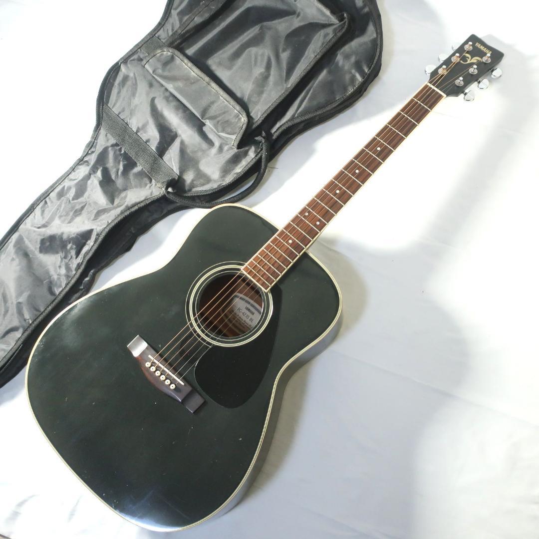 YAMAHA FG-423S BL トップ単板 ギター ブラック ケース付