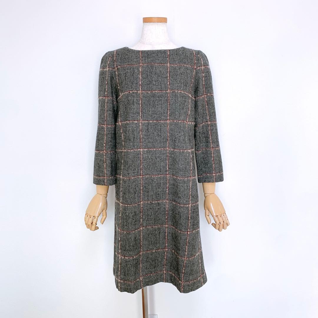 【いっかくじゅう ページ✨】❤️ニューヨーカー✨サイズ36✨ウールワンピース