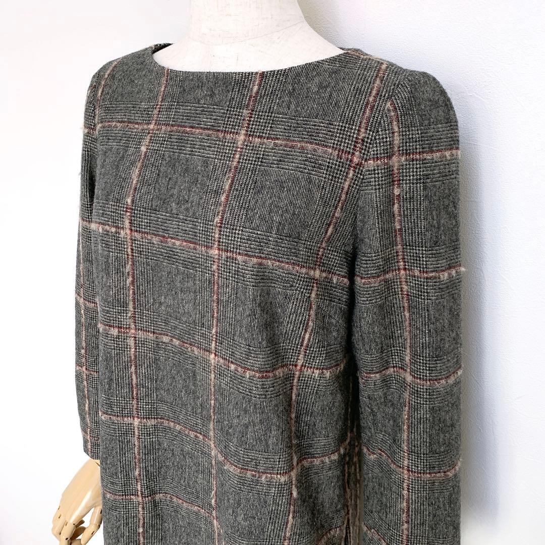 【いっかくじゅう ページ✨】❤️ニューヨーカー✨サイズ36✨ウールワンピース