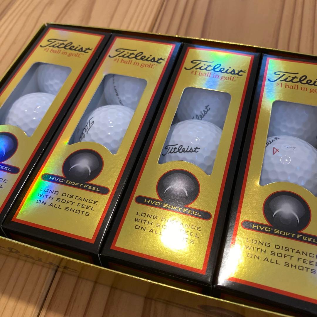 タイトリスト HVC SOFT FEEL ソフトフィール　5ダースゴルフボール※